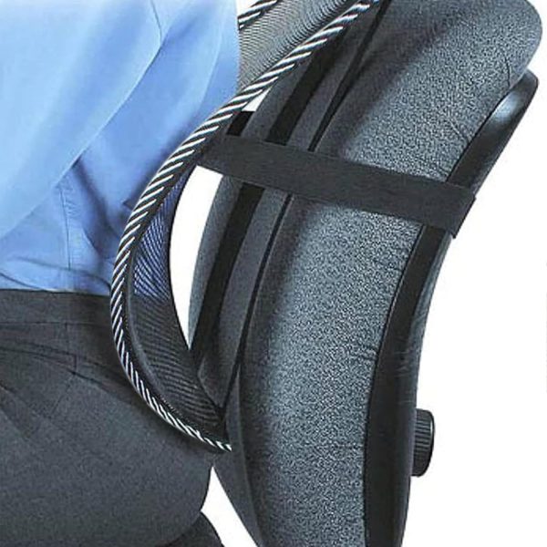 Lumbar Back Support, Mesh Cushion Backrest For Office Home Car Seat