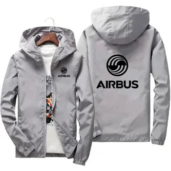 2024 New Autumn Men's AIRBUS AVIATION Flight Windbreaker