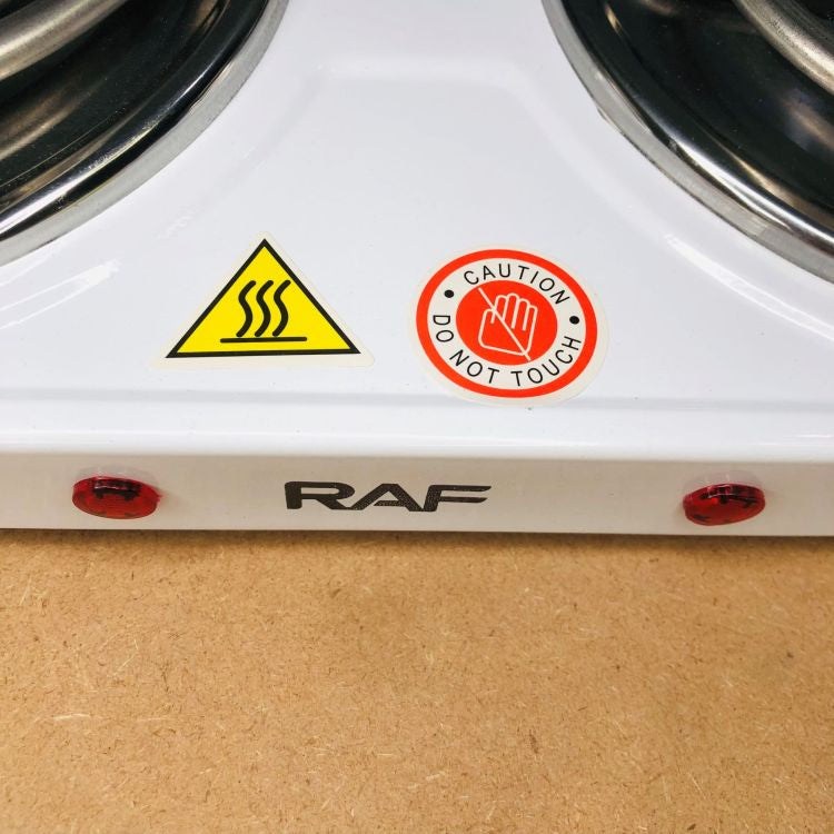 Raf Double Electric Stove 2000watt