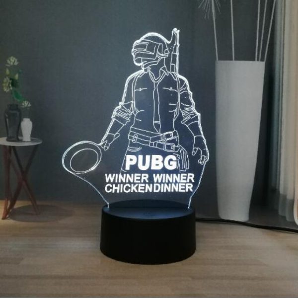 Pubg 3d Led Night Light