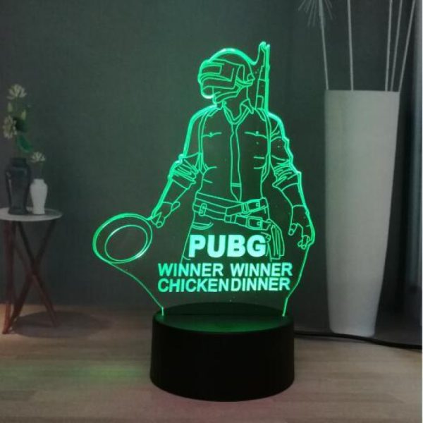 Pubg 3d Led Night Light