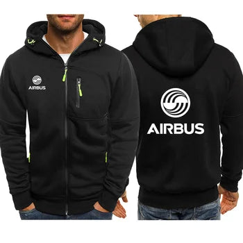 2024 New Autumn Men's AIRBUS AVIATION Flight Windbreaker