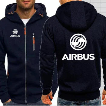 2024 New Autumn Men's AIRBUS AVIATION Flight Windbreaker