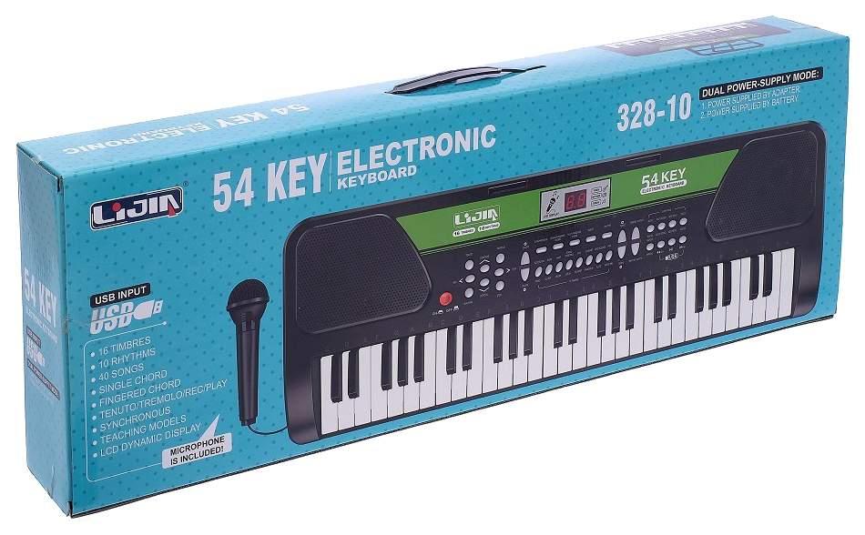 54 Key Electronic Keyboard Piano with Microphone