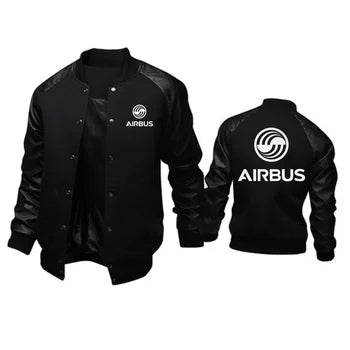 2024 New Autumn Men's AIRBUS AVIATION Flight Windbreaker