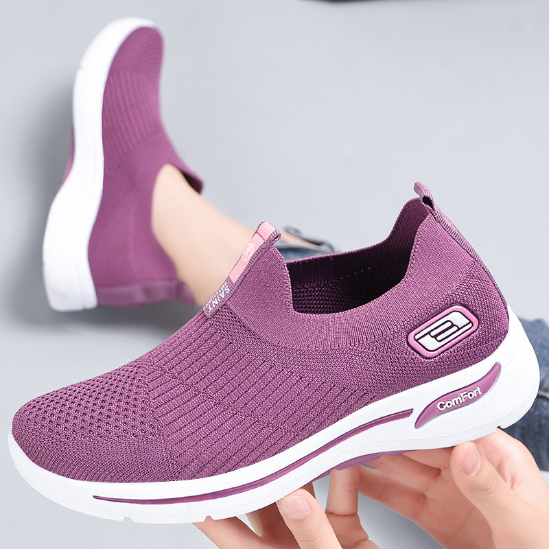 Women&amp;#039;s Shoes Spring 2022 Foreign Trade New Socks Shoes Fashion Korean Casual Shoes Breathable Lightweight Sports Shoes Women