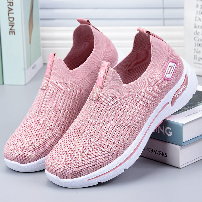 Women&amp;#039;s Shoes Spring 2022 Foreign Trade New Socks Shoes Fashion Korean Casual Shoes Breathable Lightweight Sports Shoes Women