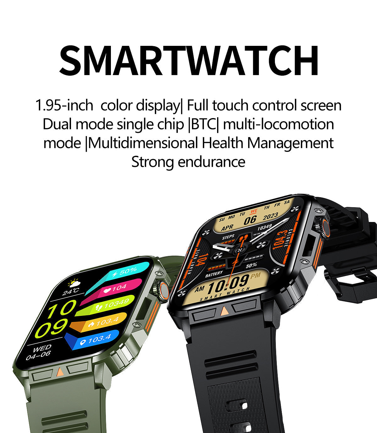 Military Men Smart Watch