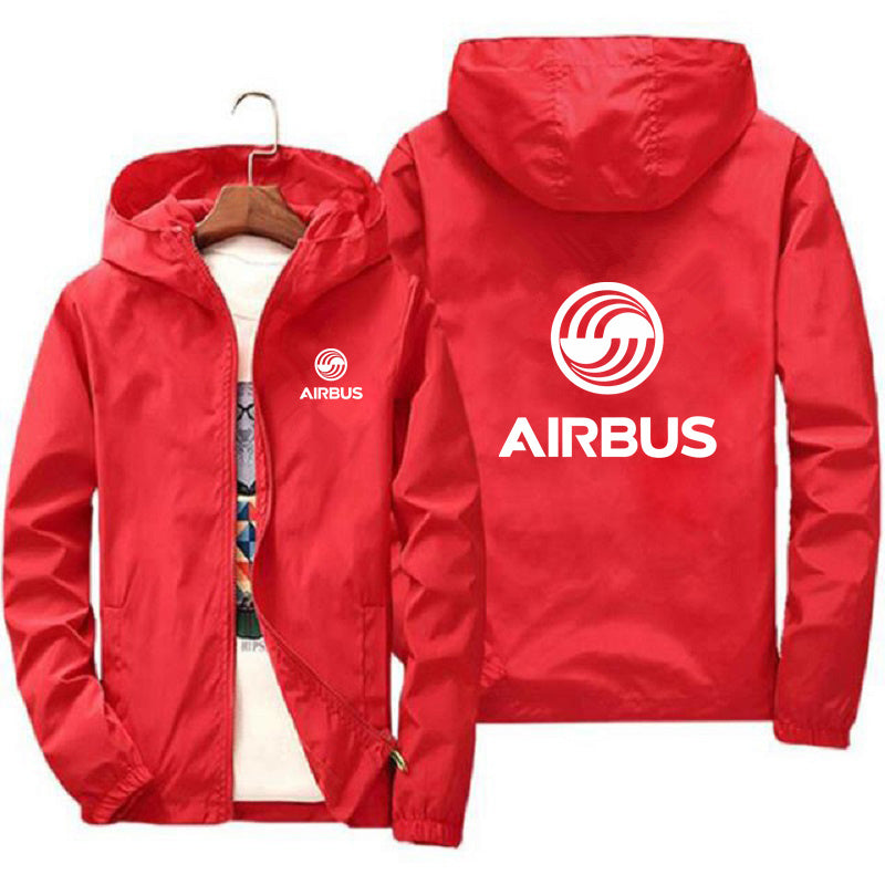 2024 New Autumn Men's AIRBUS AVIATION Flight Windbreaker