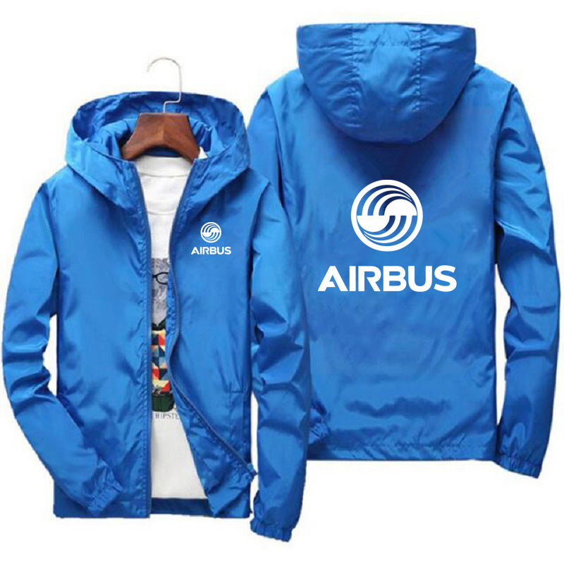 2024 New Autumn Men's AIRBUS AVIATION Flight Windbreaker