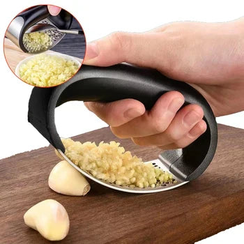 Stainless Steel Garlic Press Crusher Manual Garlic Mincer Chopping