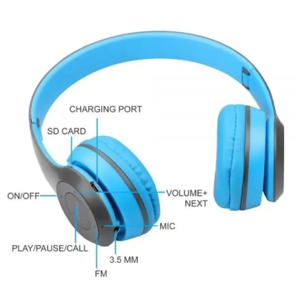 P47 Wireless Headphones Ultra Bluetooth Headset For Gaming (random Color)