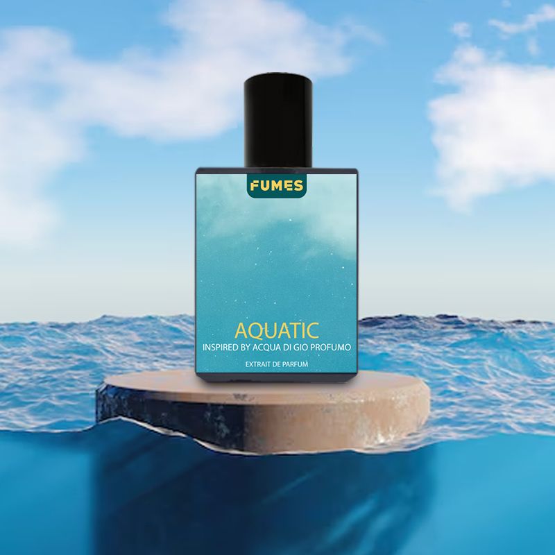 Aquatic Inspired By Acqua Di Gio Profumo (12 Hour Long Lasting) Men Perfume