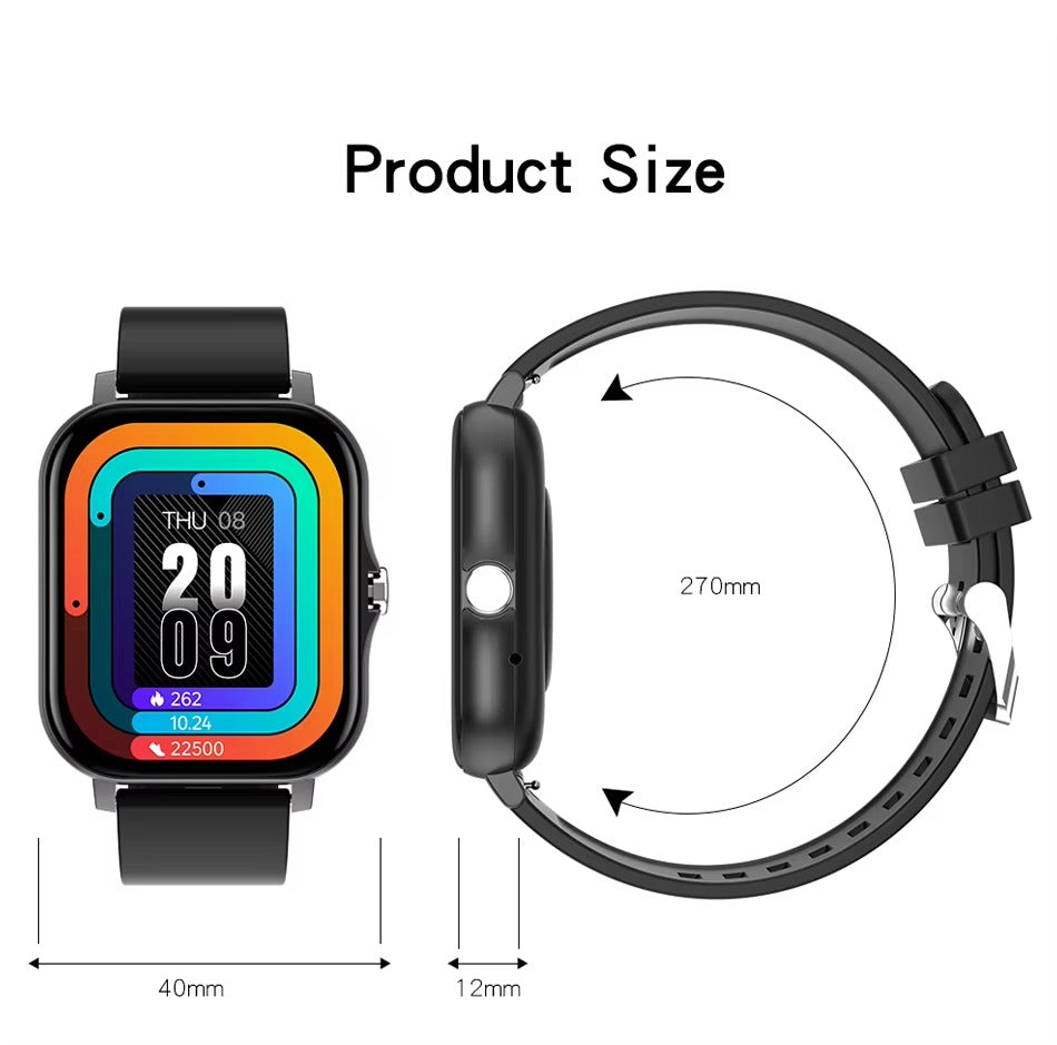 2024 Smart Watch For Men Women Gift 1.69' Full Touch Screen Sports Fitness Watches