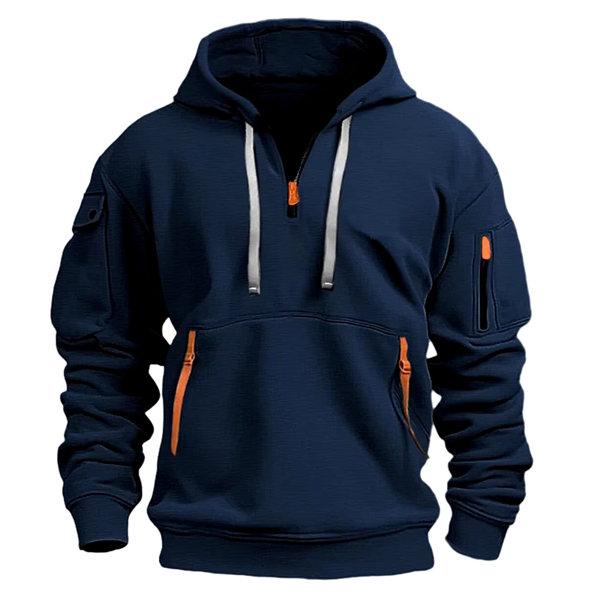 2024 New Autumn Winter Hoodies Men Dropped Shoulder