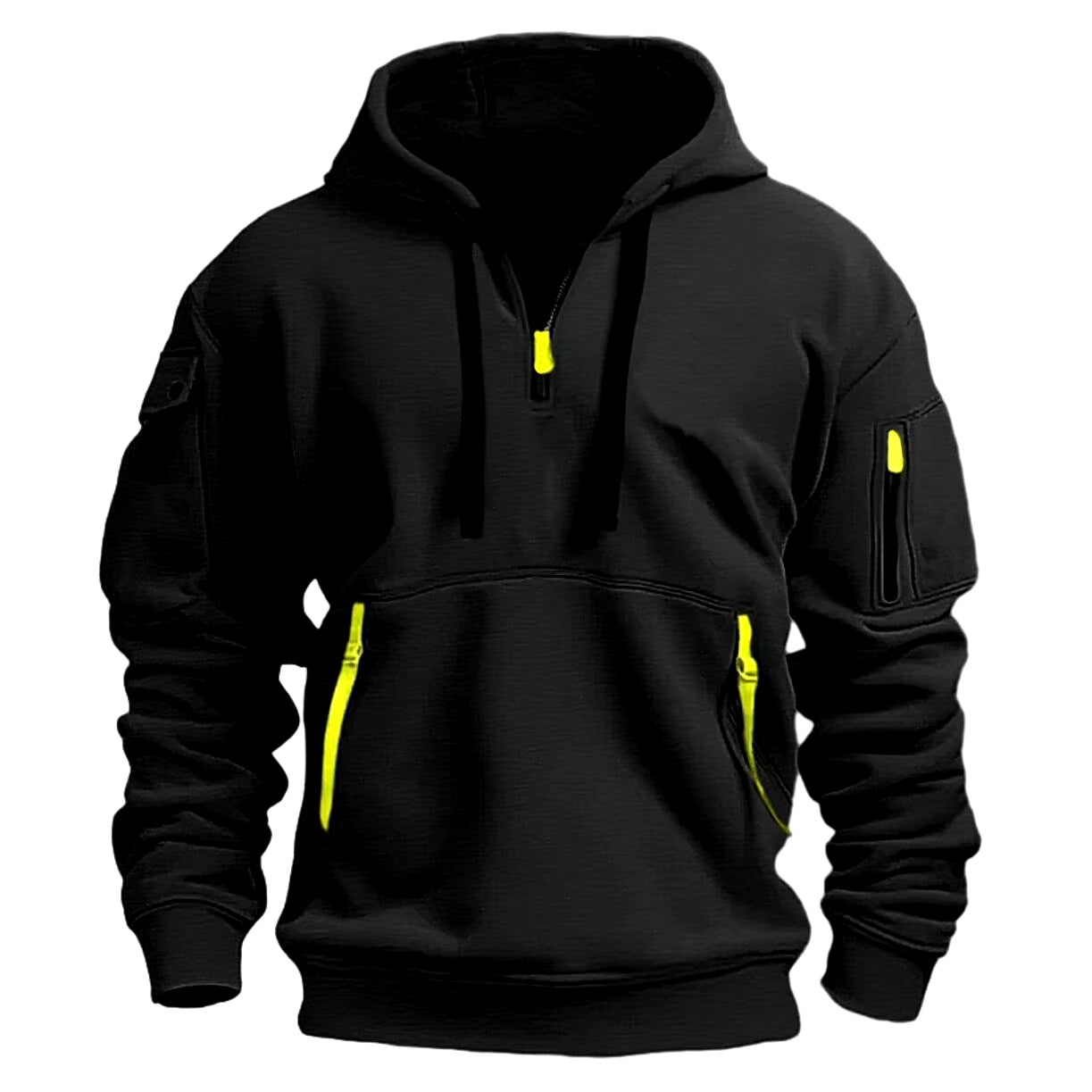 2024 New Autumn Winter Hoodies Men Dropped Shoulder