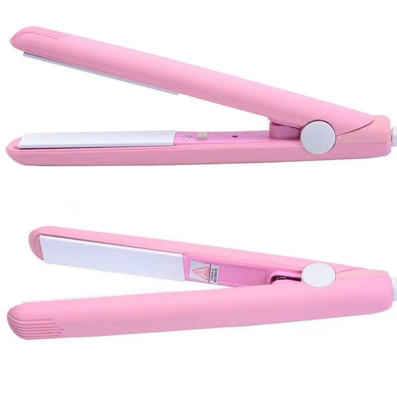 Mini Hair Straightener, Electronic Fast Hair Straightener Portable Mini Hair Flat Iron