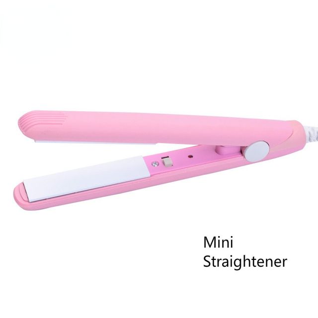 Mini Hair Straightener, Electronic Fast Hair Straightener Portable Mini Hair Flat Iron