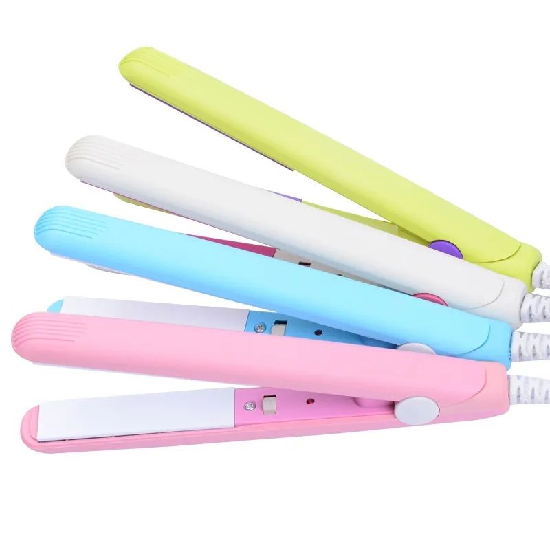 Mini Hair Straightener, Electronic Fast Hair Straightener Portable Mini Hair Flat Iron