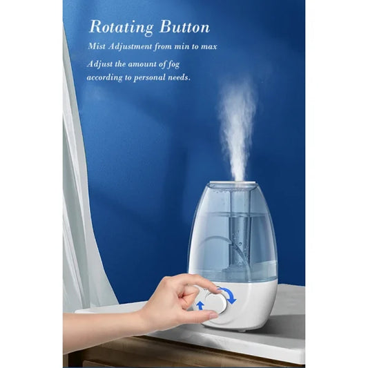 Ultrasonic Room Humidifier Cold Mist Maker 2.5 Litre Hd-2107