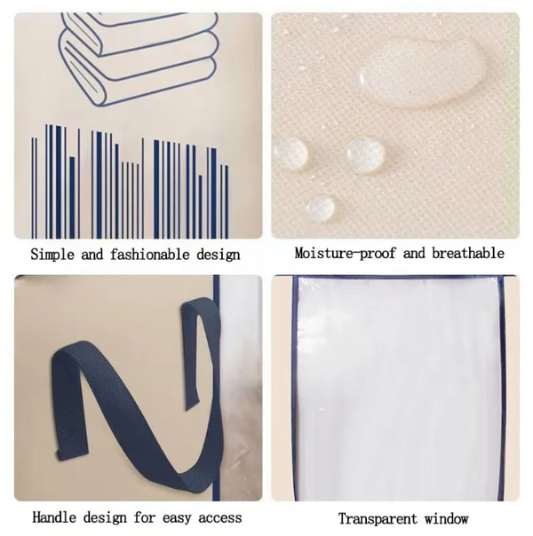 Heavy Quality Barcode Print Storage Bag Non Woven