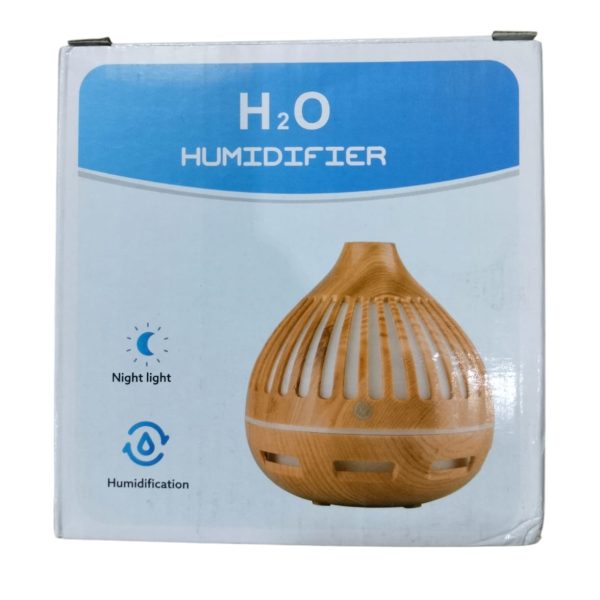 Humidifier H²o Ultrasonic Aroma Humidifier 7 Colour Changing Led Lights