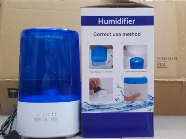 Lh-192 Humidifier – Hot &amp; Cold Mist With 4l Water Tank, 12-hour Continuous Operation