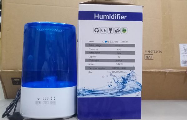 Lh-192 Humidifier – Hot &amp; Cold Mist With 4l Water Tank, 12-hour Continuous Operation