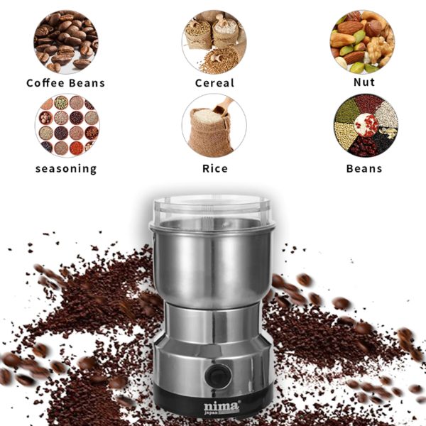 Nima Multi Purpose Electric Coffee Grinder 300watt Automatic