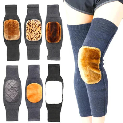 Women Men’s Cashmere Wool Knee Brace Pads