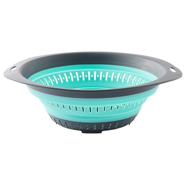 Plastic Kitchen Drain Basket Collapsible Fruit And Vegetable Baskets