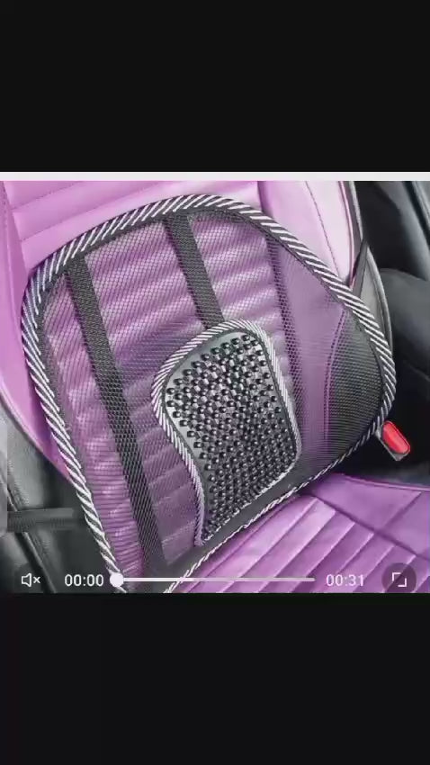 Lumbar Back Support, Mesh Cushion Backrest For Office Home Car Seat