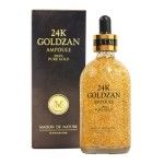 24K Goldzan Facial Serum Ampoule Pure Gold 99.9% Maison De Nature 100 ml Made in Korea.