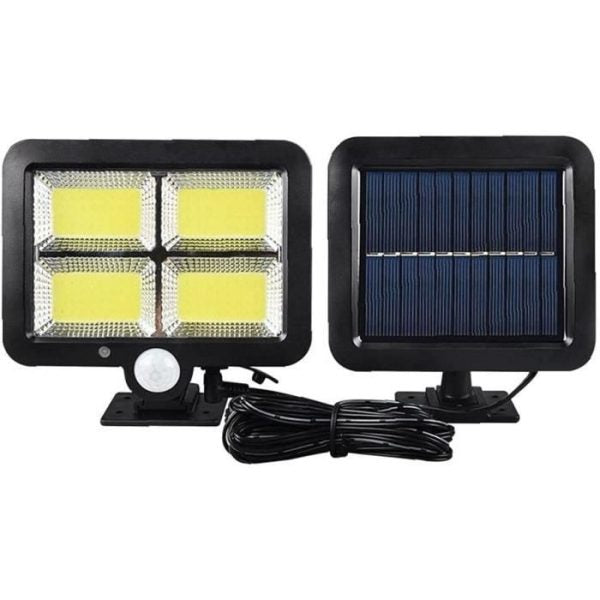 Solar Street Led Sensor Light Wall Lamp Model (bk-128-4cob)