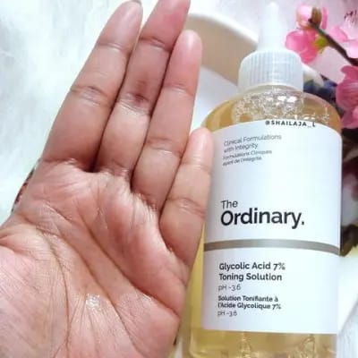 The Ordinary Glycolic Acid 7% Toning Solution Light Weight Sun Protection